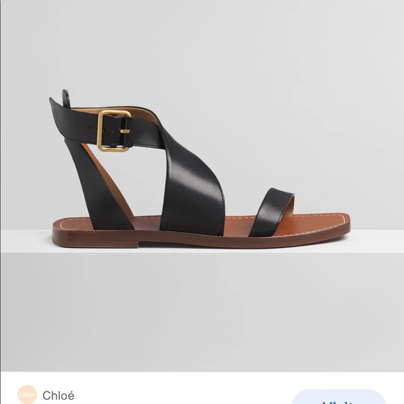 Chloe Virginia Flat Sandal - Picture 8 of 10